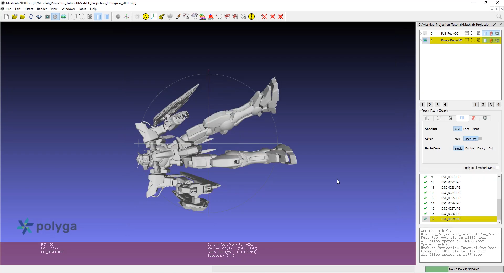 Gundam Exia 3D Scanning File Figure