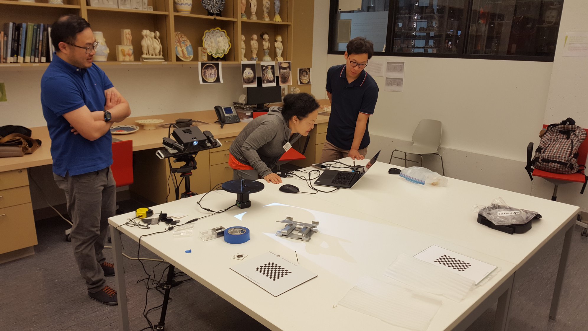 UBC 3D scanning training