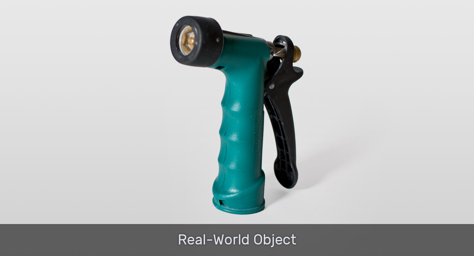 3D scanner nozzle comparison real object