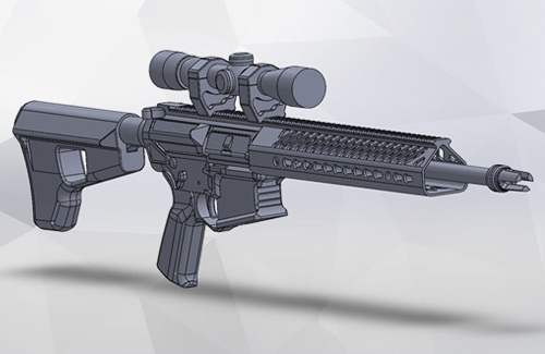 Reverse Engineering an AR-10 Rifle