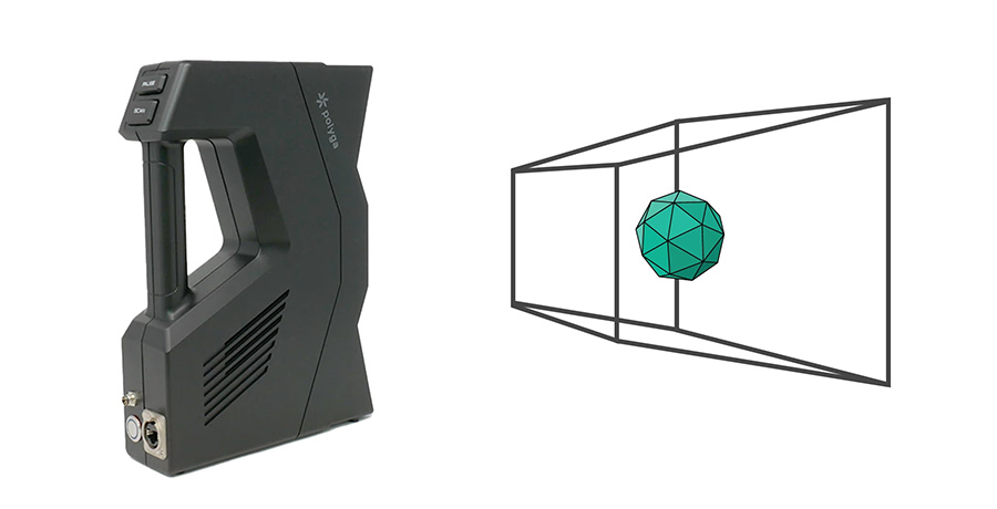 3d scanning The field of view (FOV) for a 3D scanner