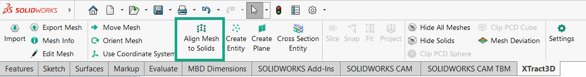 Hidden Features of Xtract3D Plugin for Solidworks orientation