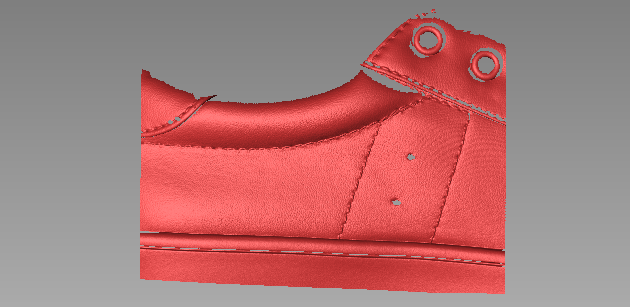 Polyga S1 S1 Wide Comparison sneaker 3D scan